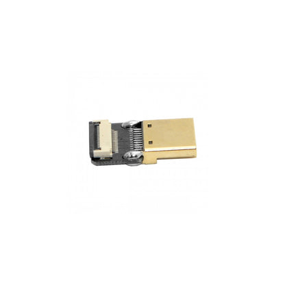 CGPro HDMI Male FPC Flat Cable to 90 Degree Up Angled FPV Mini HDMI Male for GOPRO Multicopter Aerial Photography