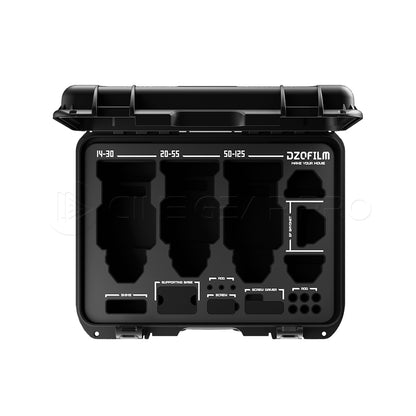 DZOFILM Pictor Zoom 3 Lens Bundle 12-25mm + 20-55mm + 50-125mm T2.8 (PL&EF interchangeable Mount, Black)