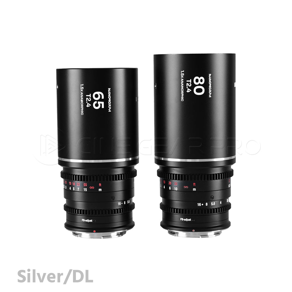 Laowa Nanomorph S35 Prime 2-Lens Bundle  (65mm,80mm)