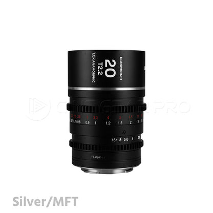 Laowa Nanomorph 20mm T2.2 1.5X Lens