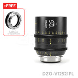 DZOFILM 125mm T2.1 VESPID Prime Full Frame Cinema Lens PL&EF interchangeable Mount