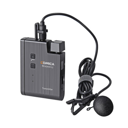 COMICA BoomX-U U2 Broadcasting-Level Multi-functional Mini UHF Wireless Microphone Dual Channel