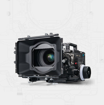 TiLTA 4×5.65 Carbon Fiber Matte Box (Clamp-on) with Single Backing