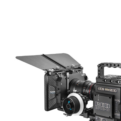 TiLTA 4×5.65 Carbon Fiber Matte Box (Clamp-on) with Single Backing