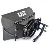 LanParte MB-02 Swing-Away Deluxe Carbon Fibre Matte Box Kit Matte Box - CINEGEARPRO