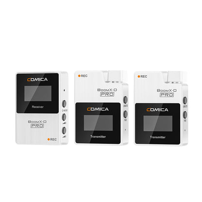 COMICA BoomX-D PRO 2.4G Digital Dual-channel 1-Trigger-2 Wireless Microphone
