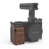 SMALLRIG 1970 Wooden Handgrip for Sony A6500 ILCE-6500 Side Handles - CINEGEARPRO