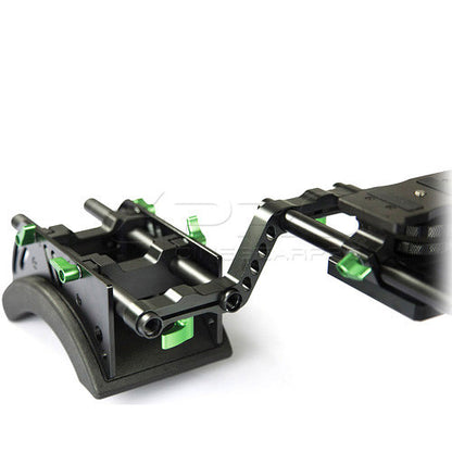LanParte DHR-01 Double Handle DSLR Camera Rig Kit Rig/Kits - CINEGEARPRO