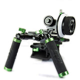 LanParte DHR-01 Double Handle DSLR Camera Rig Kit Rig/Kits - CINEGEARPRO