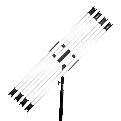 NanLite HD-T12-4-BHG holder for 4 Pavotubes holder with Gooseneck Lighting Accessories - CINEGEARPRO