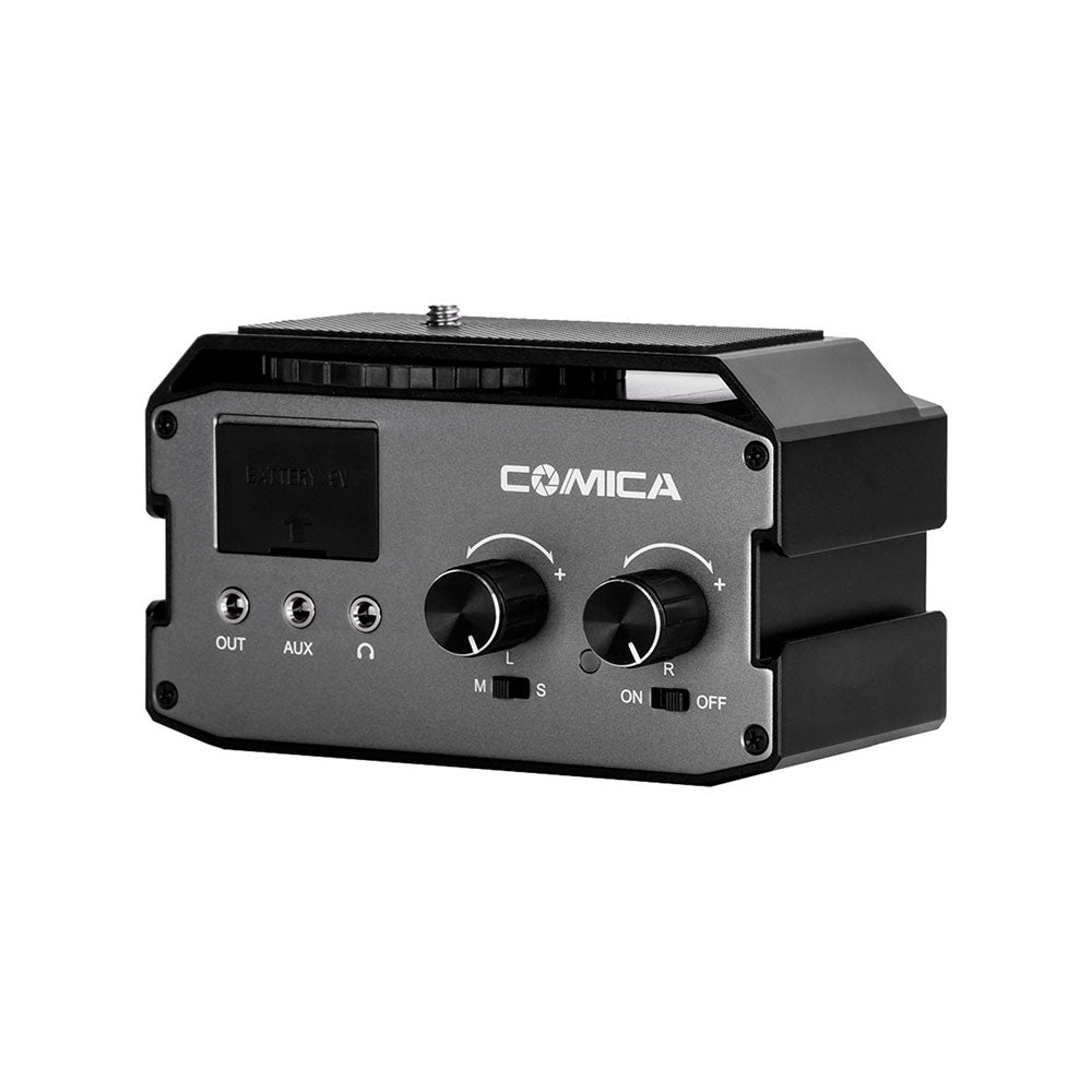 COMICA Audio CVM-AX3 Dual-Channel Audio Mixer for DSLRs