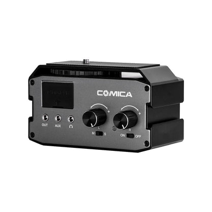 COMICA Audio CVM-AX3 Dual-Channel Audio Mixer for DSLRs