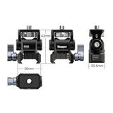 Vlogger Multi-Functional Swivel and Tilt Monitor Mounting Kit Built-in NATO Clamp