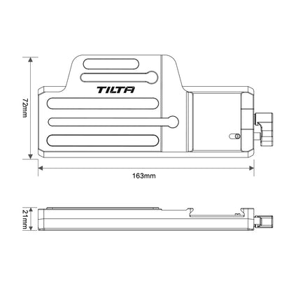 TiLTA TGA-MEP Manfrotto Quick Release Adapter Baseplate For DJI RS2 / RSC2 / RS3 / RS3 Pro / RS4 Pro / RS4
