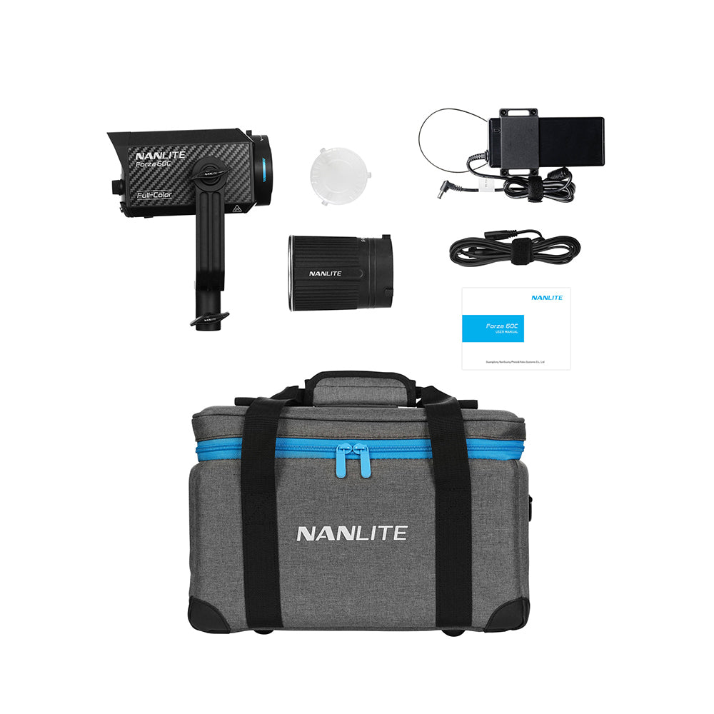 Nanlite Forza 60C RGBLAC LED Spot Monolight Kit