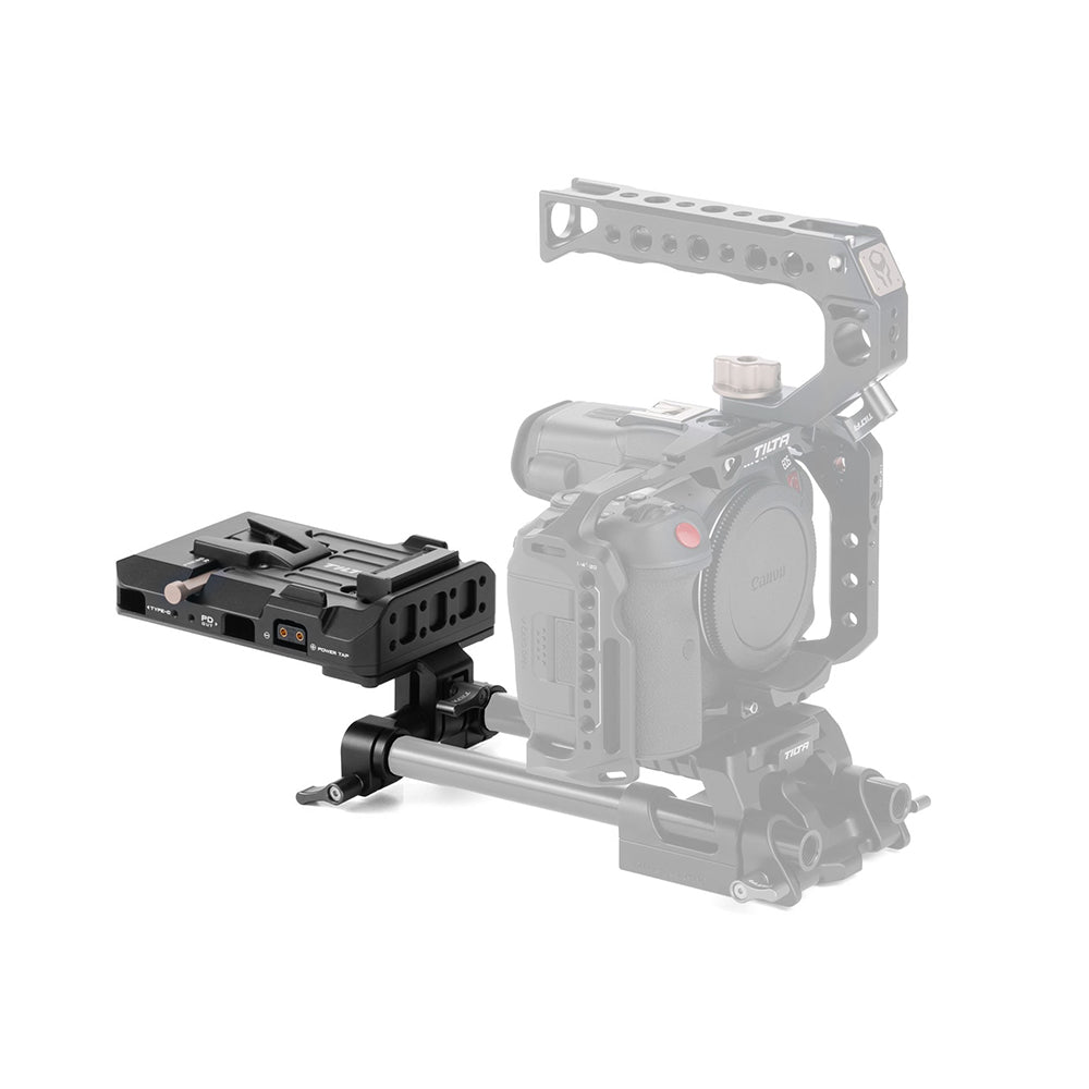 TiLTA TA-BTP3-V-B Smart V Mount Battery Plate – Black