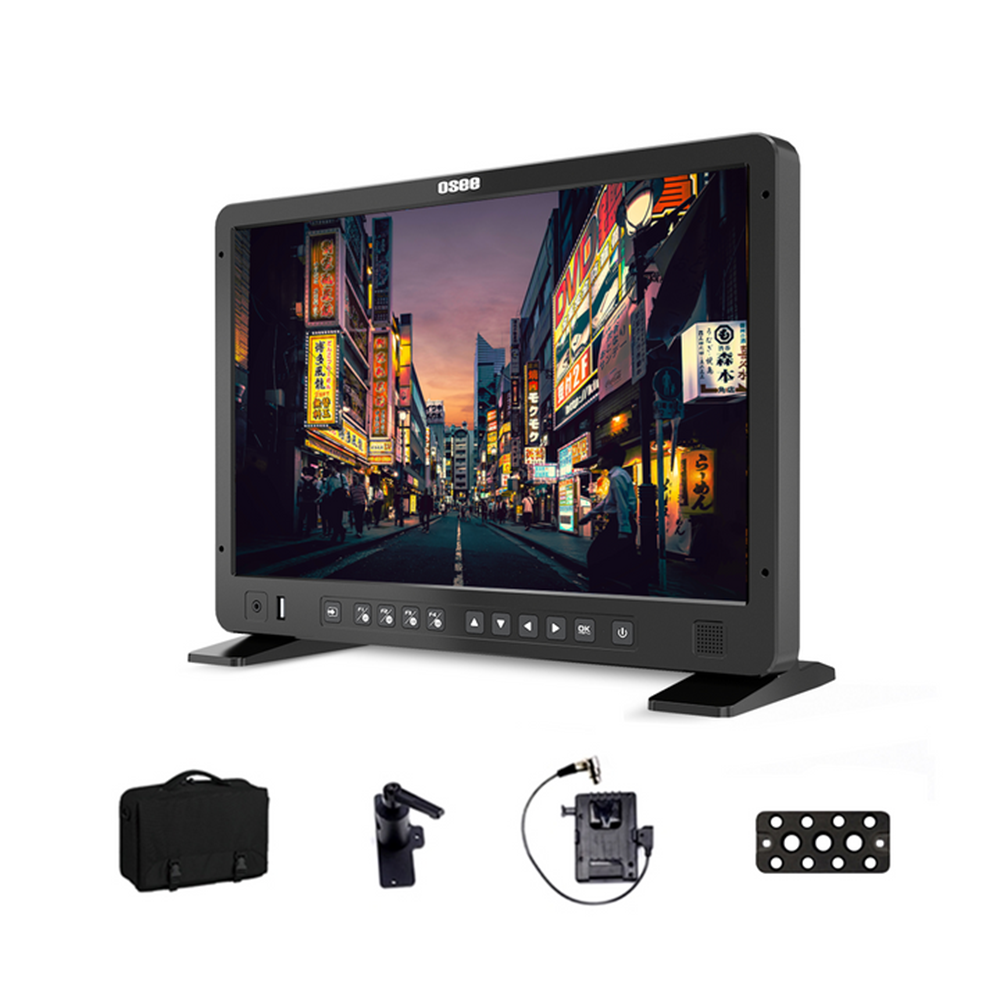 OSEE Megamon 15 15.4inch 10bit 1000nits HDR Field Studio Production Monitor Kit