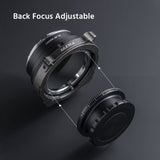 TiLTA TA-RF-PL2 Adjustable Back Focus Canon RF Mount To PL Mount Adapter