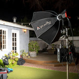 Aputure Light OctaDome 120 Bowens Mount Octagonal Softbox with Grid (47.2") For 1200d Pro/600x Pro/600d Pro/300X/300d II