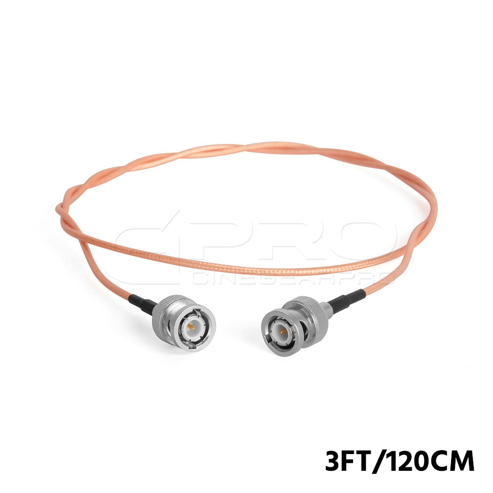 CGPro Ultra Thin BNC to BNC Male HD-SDI 6G-SDI Cable SDI Cable - CINEGEARPRO