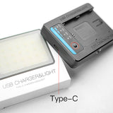 Vlogger Portable LP-E6 Charger With LED Light