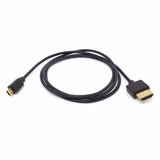 CGPro Super Thin Micro HDMI Male to HDMI Male HDMI Cable 100cm HDMI Cable - CINEGEARPRO