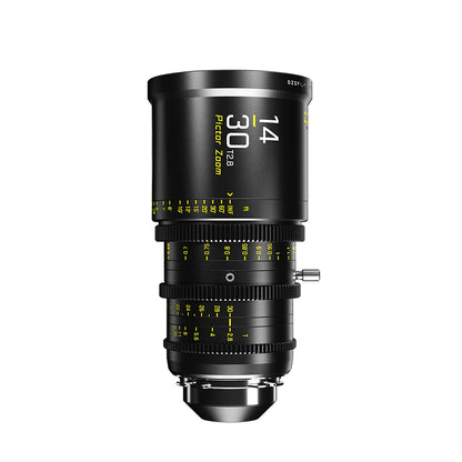 DZOFILM Pictor Zoom 14-30mm T2.8 Super35 Cinema Lens (PL&EF interchangeable Mount, Black)