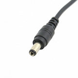 DC 5.5 * 2.1mm CCTV Extender Male to Female Barrel Connector Extension Cable 100cm 3ft Power Cable - CINEGEARPRO