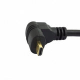 CGPro 90 Degree Down Angled Mini HDMI (D) Male to HDMI (A) Female HDTV Adapter Cable HDMI Cable - CINEGEARPRO