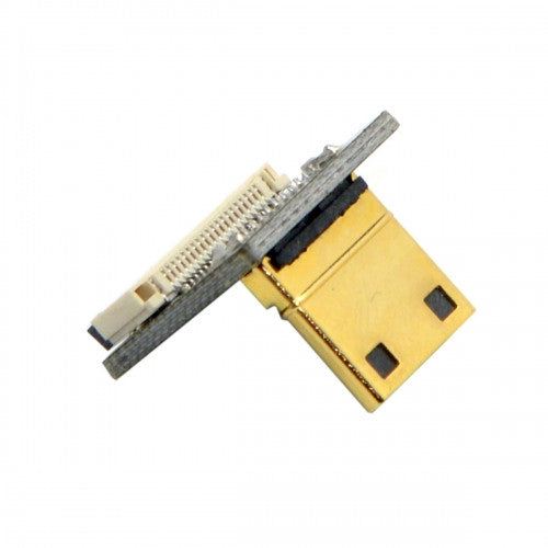CGPro 90 Degree Down Angled FPV Mini HDMI Male to Marco HDMI Male FPC Flat Cable 20cm for Multicopter Aerial Photography HDMI Cable - CINEGEARPRO