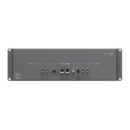 Blackmagic Design SmartScope Duo 4K Rack-Mounted Dual 6G-SDI Monitors monitor - CINEGEARPRO