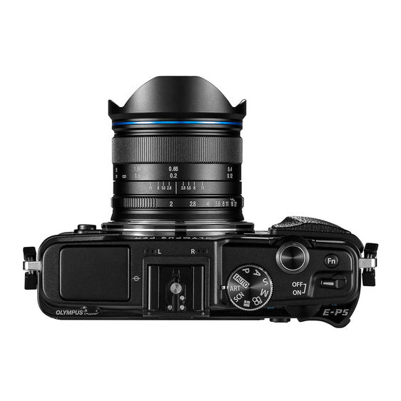 Laowa 7.5mm f/2 MFT Lens for Micro 4/3 (Black) Lens - CINEGEARPRO