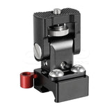 CGPro Camera Monitor Support Holder With 1/4"-20 Mounting Stud & QR NATO Clamp NATO Rail Components - CINEGEARPRO