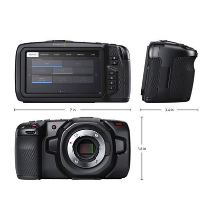 BlackMagic Design Pocket Cinema Camera 4K BMPCC 4K Camera - CINEGEARPRO