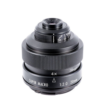 Mitakon ZY-Optics 20mm f/2 4.5x Full Frame Super Macro Lens Lens - CINEGEARPRO
