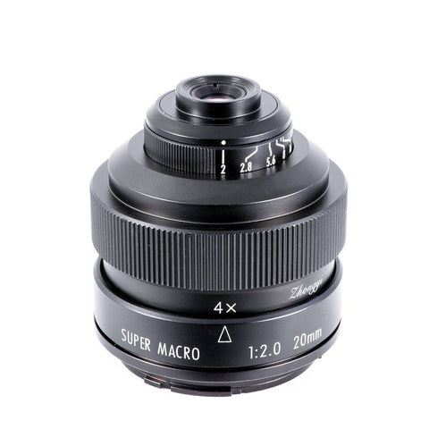 Mitakon ZY-Optics 20mm f/2 4.5x Full Frame Super Macro Lens