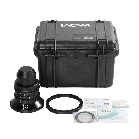 Laowa 12mm T2.9 Zero-D Cine Lens
