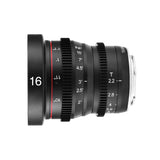 MEIKE 16mm T2.2 Manual Focus Cinema Prime Lens (MFT Mount) Lens - CINEGEARPRO