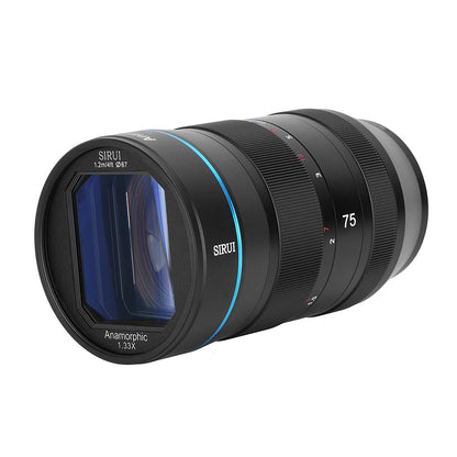 SIRUI 75mm f1.8 1.33x Anamorphic Lens (MFT/E/EF-M/Z/X Mount)