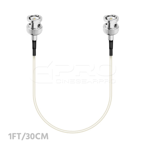 CGPro Ultra-Thin 12G-SDI BNC to BNC 4K RAW UHD Digital Cinema Video Coaxial Cable