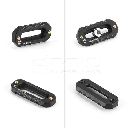 Vlogger NATO Rail  46mm - 70mm with Safety Pin