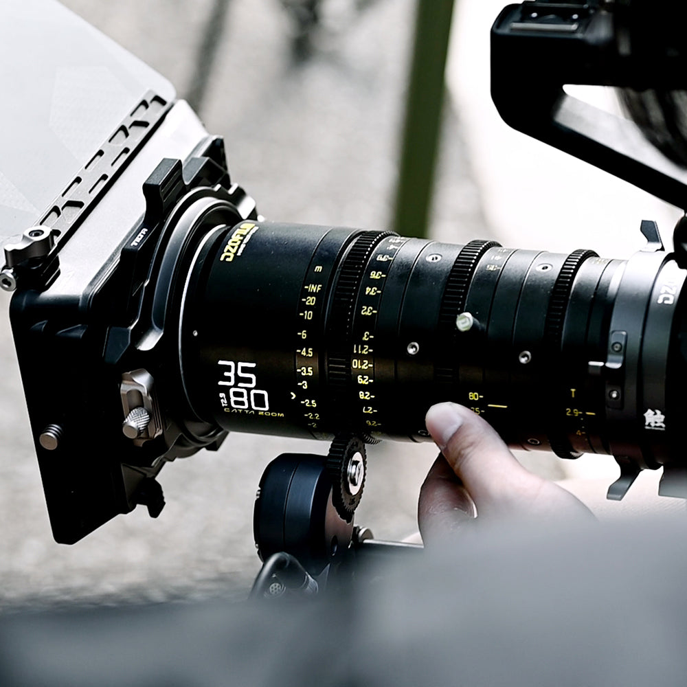 DZOFILM CATTA ACE 35-80 & 70-135mm T2.9 FF Cine Zoom Dual Lens Bundle PL&EF Interchangeable Mount