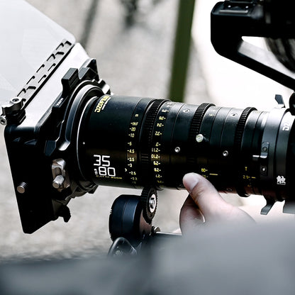 DZOFILM CATTA ACE 35-80 & 70-135mm T2.9 FF Cine Zoom Dual Lens Bundle PL&EF Interchangeable Mount