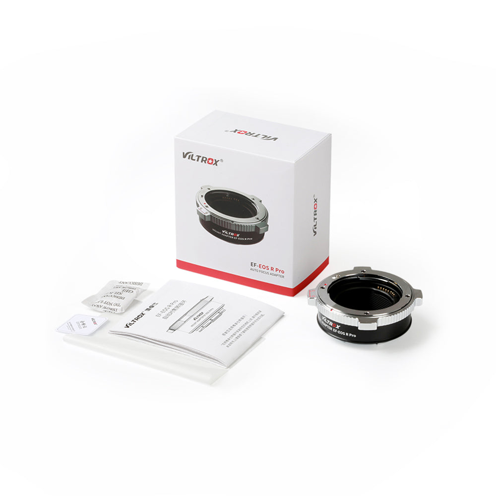 Viltrox EF-EOSR Pro AF Lens Mount Adapter EF/EF-S to EOS RF Cameras