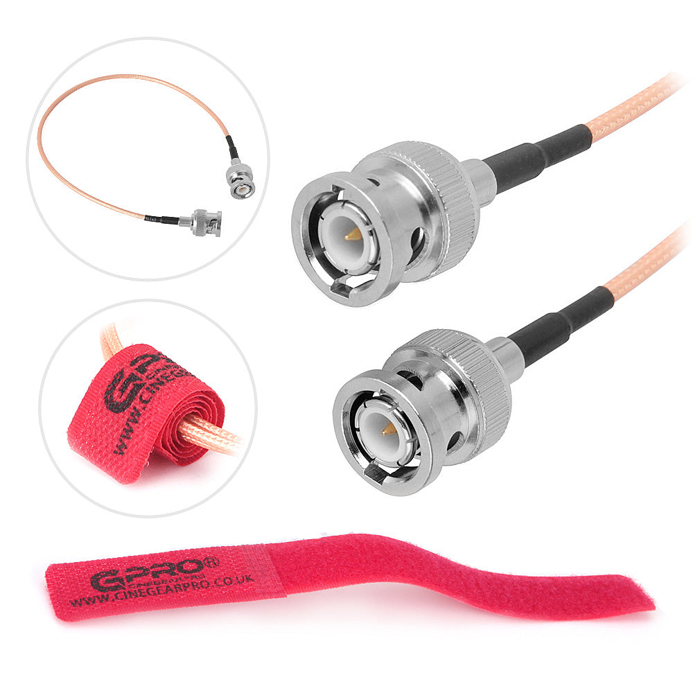 CGPro Ultra Thin BNC to BNC Male HD-SDI 6G-SDI Cable SDI Cable - CINEGEARPRO