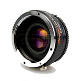Mitakon ZY-Optics Lens Turbo Adapters Mark II for Fuji X mount cameras (FX) Lens Adapter - CINEGEARPRO