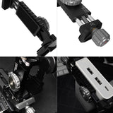 Vlogger Universal Adapter For Mobile phone and SSD With Built-in Cold Shoe Mount And 1/4 threaded holes Clamp - CINEGEARPRO