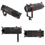 Aputure 60d/60x Spotlight Mini Zoom Projection Lens with 2X Zoom