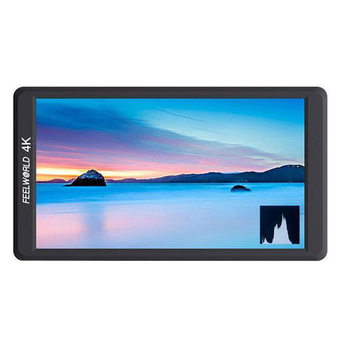 SEETEC/FEELWORLD F570 5.7″ 4K On-camera Monitor with HDMI Input/ Output IPS Full HD 1920x1080