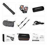 Comica CVM-VM20 Multi-Functional Super Cardioid Condenser Shotgun Microphone